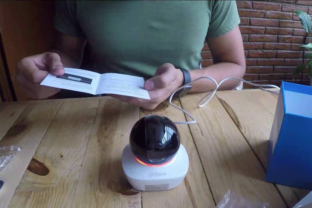 Unboxing de cámara Dahua A35