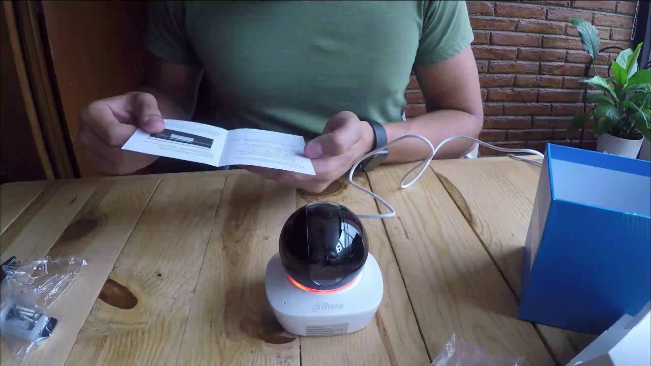 Unboxing de cámara Dahua A35