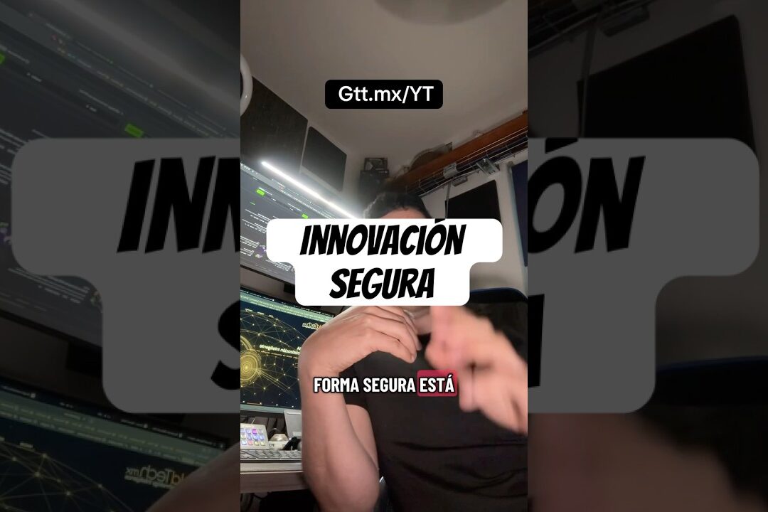 La innovación no es real si no es segura. #ciberseguridad #goldtechmx #innovación #empresarial