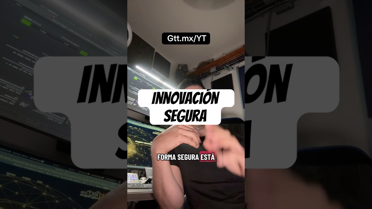 La innovación no es real si no es segura. #ciberseguridad #goldtechmx #innovación #empresarial