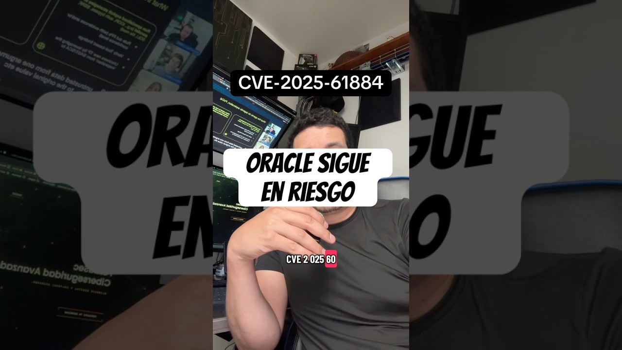 #Oracle EBS el parche está lejos de ser el final #ciberseguridad #goldtechmx #empresarial