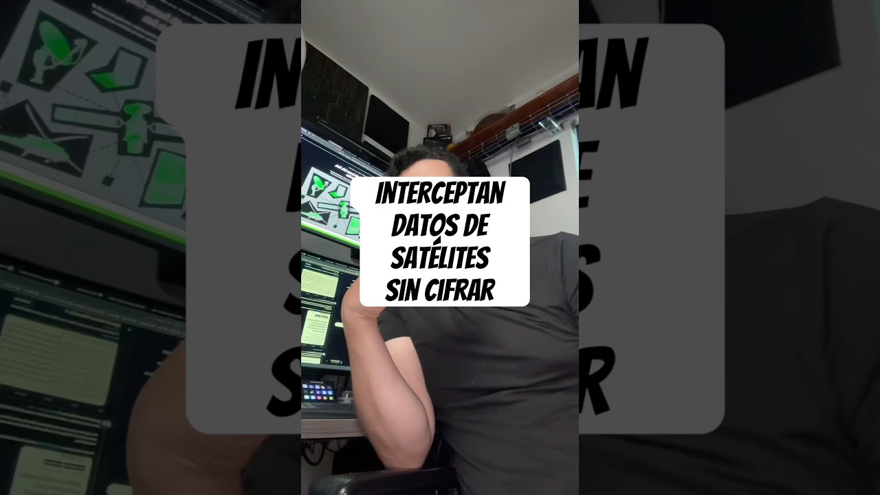 Satélites sin cifrar exponen datos sensibles en México #ciberseguridad #goldtechmx #empresarial