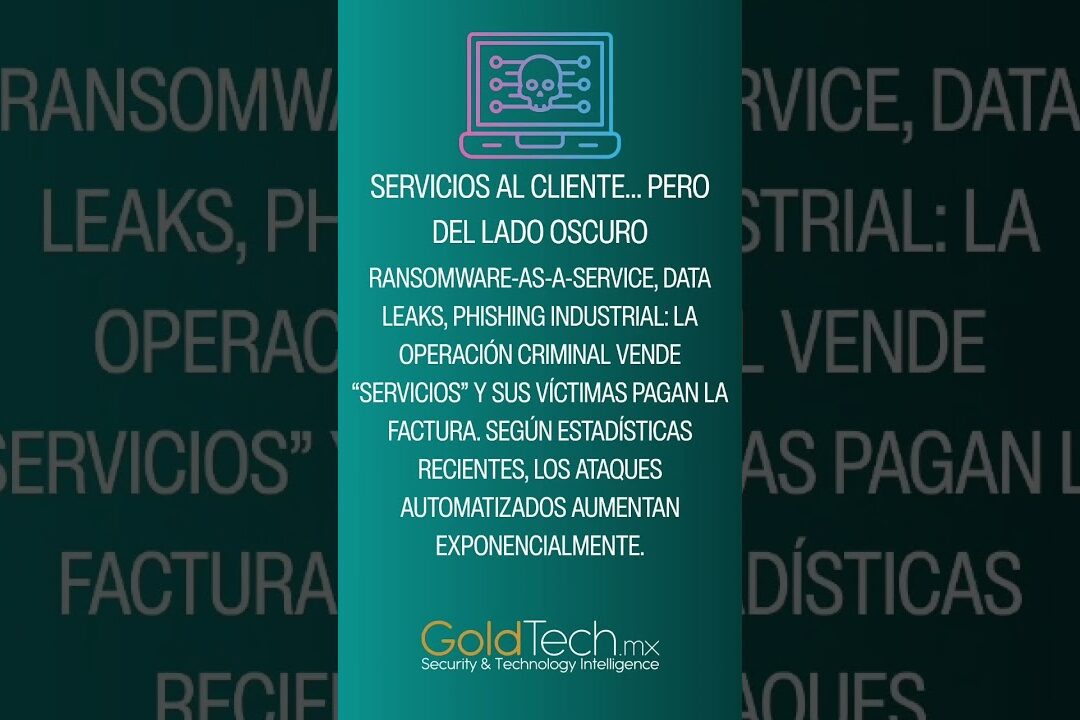 De hacker en el garaje a c-suite del cibercrimen #ciberseguridad #goldtechmx #seguridaddigital
